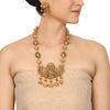 Gold Plated Deva Lakshmi Necklace Set