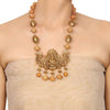 Gold Plated Deva Lakshmi Necklace Set