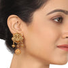 Gold Plated Deva Lakshmi Necklace Set