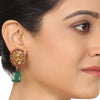 Gold Plated Deva Gopala Kundan Necklace Set