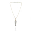 GOLD PLATED PURNA ZIRCON NECKLACE SET