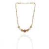 GOLD PLATED PURNA GOLD BEAD NECKLACE SET