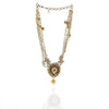GOLD PLATED PURNA GOLD KUNDAN NECKLACE SET