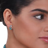 Silver Plated Celestial Turquoise Choker Set