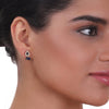 Gold Plated Celestial Blue Onyx Round Necklace Set.