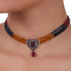Silver Plated Celestial Choker Set
