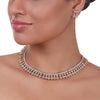 Gold Plated Celestial Zircon Necklace Set