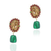 Gold Plated Deva Gopala Kundan Necklace Set
