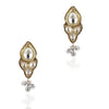 Gold & Silver Plated Mishran Tribal Kundan Pendant Set