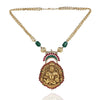 Gold Plated Deva Gopala Kundan Necklace Set