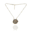 Gold & Silver Plated Mishran Tribal Kundan Pendant Set
