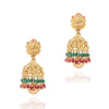 Gold Plated Deva Peacock Necklace Set