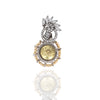 Gold & Silver Plated Mishran Zircon Ring