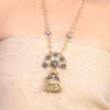 Silver & Gold Plated Samastham Tribal Jhumki Necklace Set