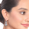 Silver Plated Samastham Panther Necklace Set