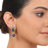 Gold Plated Taraash  Lapis Zircon Necklace Set