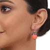 Silver Plated Valentine Zircon Mother of Pearl Necklace Set
