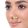 Gold Plated Kundan Nosepin