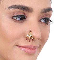 Gold Plated Kundan Nosepin