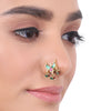 Gold Plated Kundan Nosepin