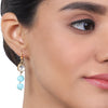 Gold Plated Baisakh Turquoise Kundan Choker
