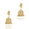 Gold Plated Deva Lakshmi Zircon Necklace Set
